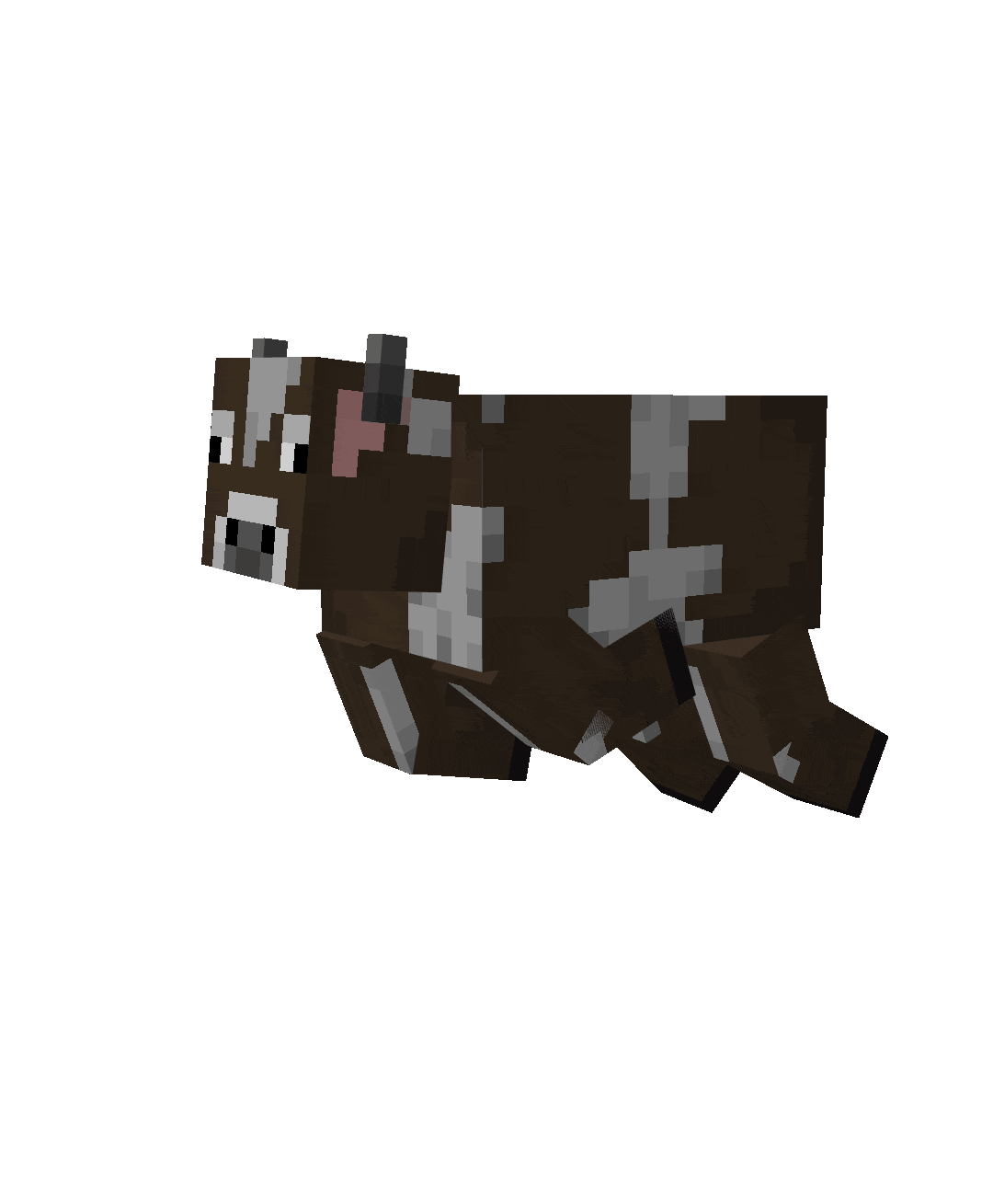 Анимация коровы