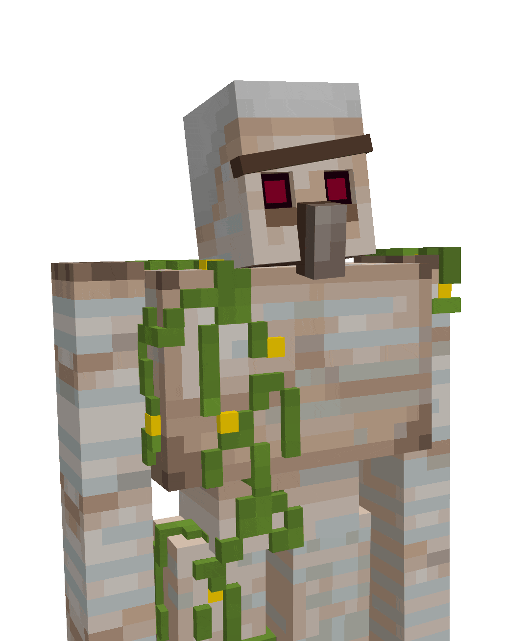 Анимация железного голема