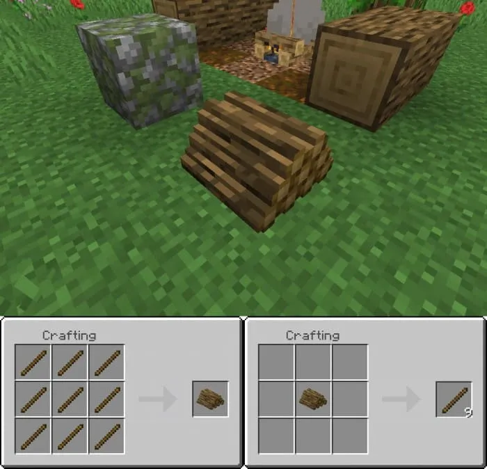 Крафт стопки палок