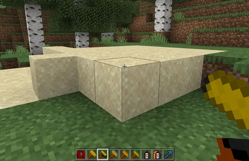 Ландшафт из песка