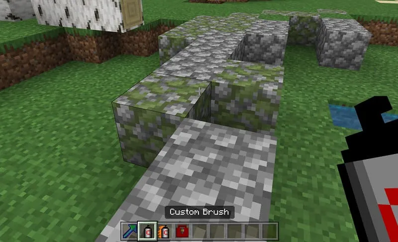 Использование кастомной кисточки