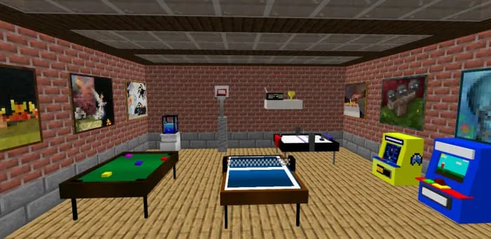 Оформление игровой зоны