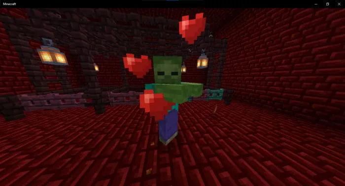 Приручение зомби в Minecraft