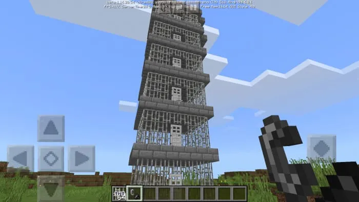 Башня из решеток