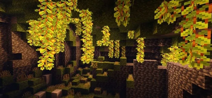 Новые тени в пышных пещерах