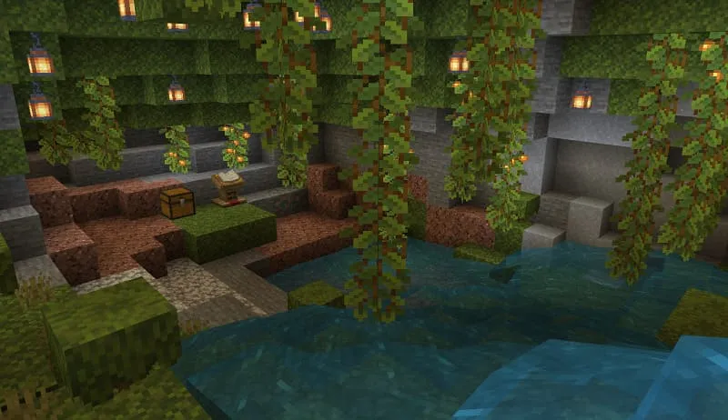 Пышная пещера