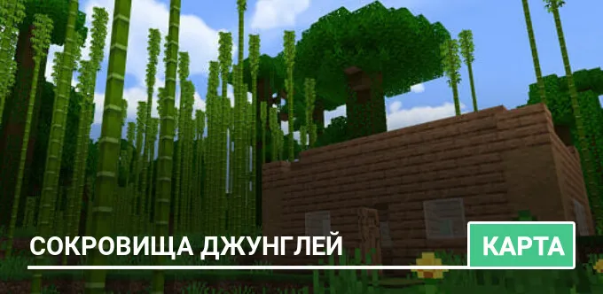 Карта: Сокровища Джунглей