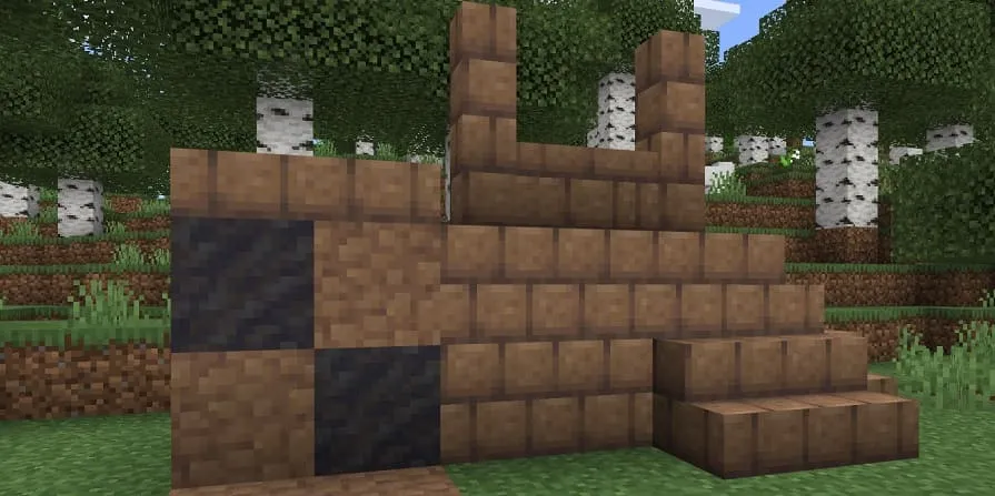 Грязевые блоки в Minecraft