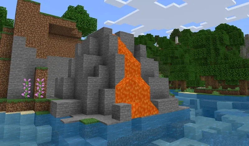 Volcanic ruins