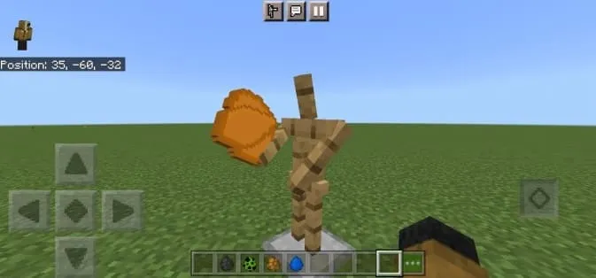 Песчаная чешуя на стойке