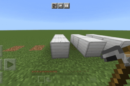 Изогнутая анимация разрушения