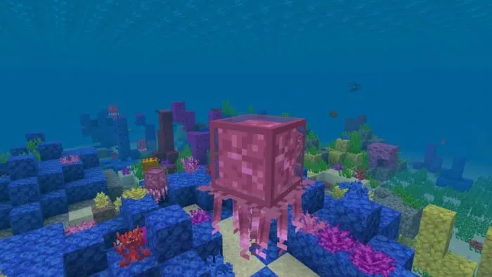 Медуза плывет