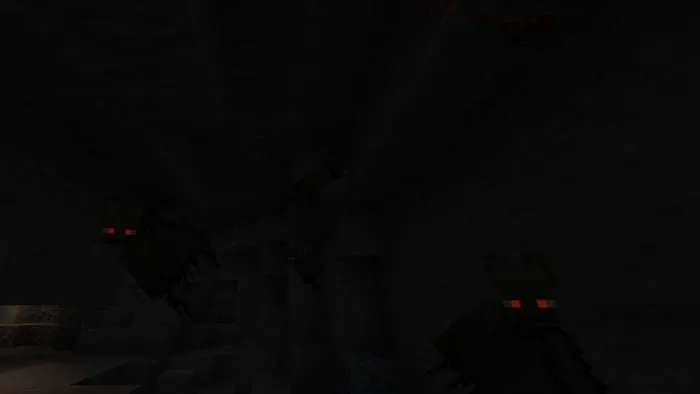 Красные глаза летучей мыши