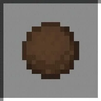 Вид шара из грязи