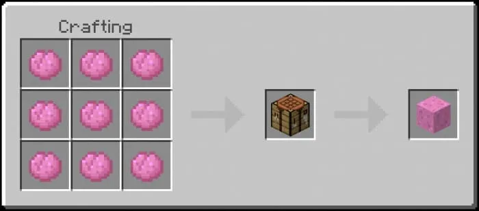 Крафт блока медузы