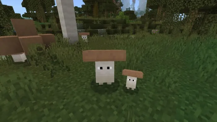 Коричневый гриб