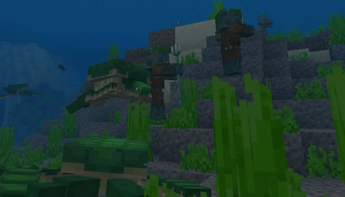 Черепахи атакуют утопленников