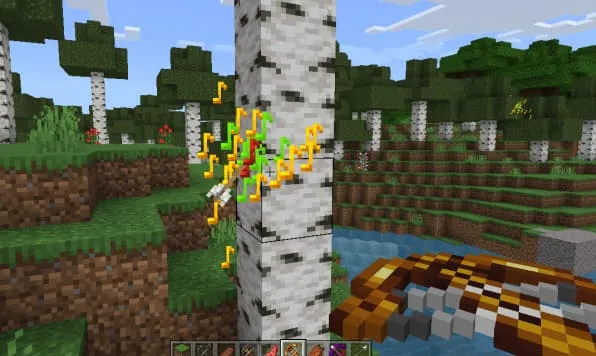 Частицы нот от арбалета