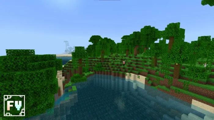 Озеро и джунгли