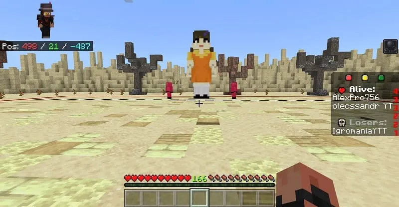 Красный свет — зелёный свет в Minecraft