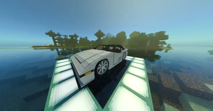 Автомобиль под углом