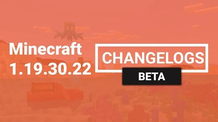 Minecraft 1.19.30.22