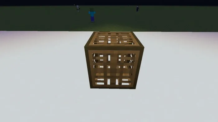 Деревянная еловая лампа