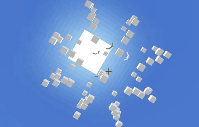 Фейерверки в воздухе