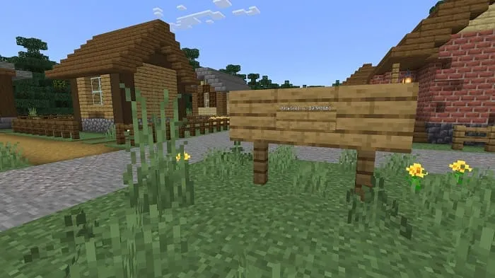 Въезд в деревню