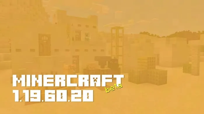 Minecraft 1.19.60.20