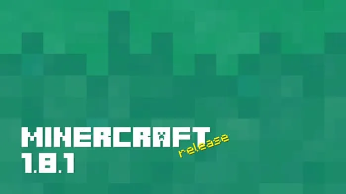 Minecraft PE 1.8.1