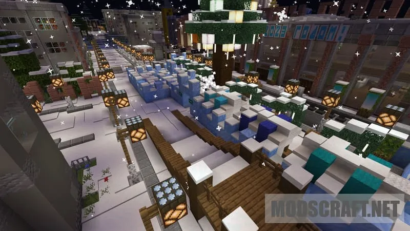 Заснежные дороги в Октябрьске