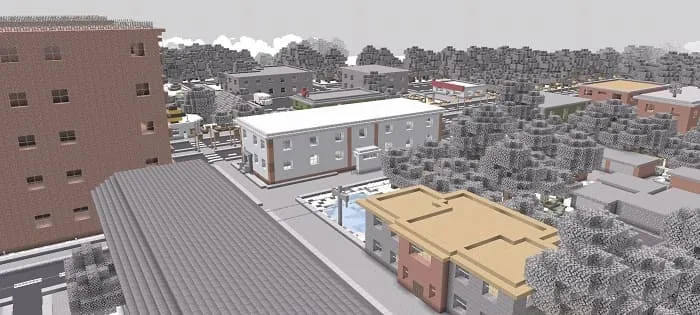 Зима и домик