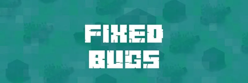 Fixed bugs in Minecraft 1.19.60.27