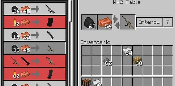 Книга рецептов с оружием