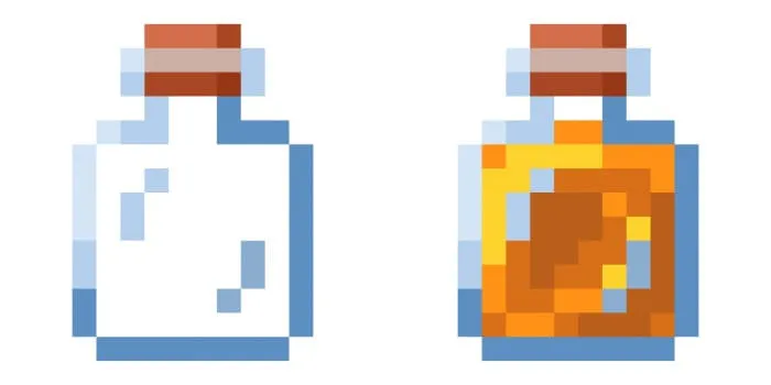 Бутылка с медом