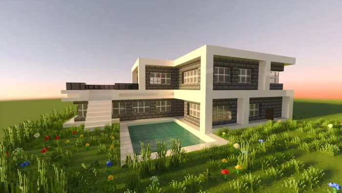 Дом с двумя этажами