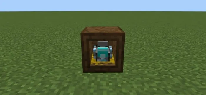 Курица в курятнике