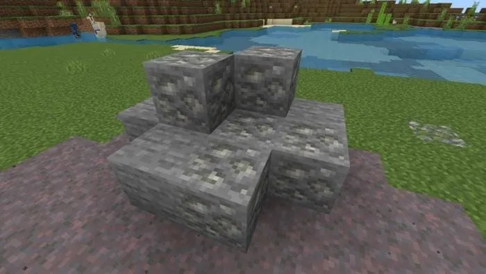 Блоки оловянной руды