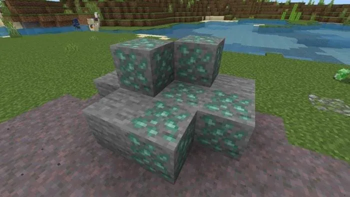 Блоки призмариновой руды