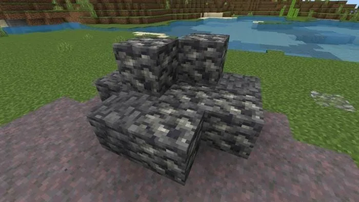 Блоки глубокой оловянной руды