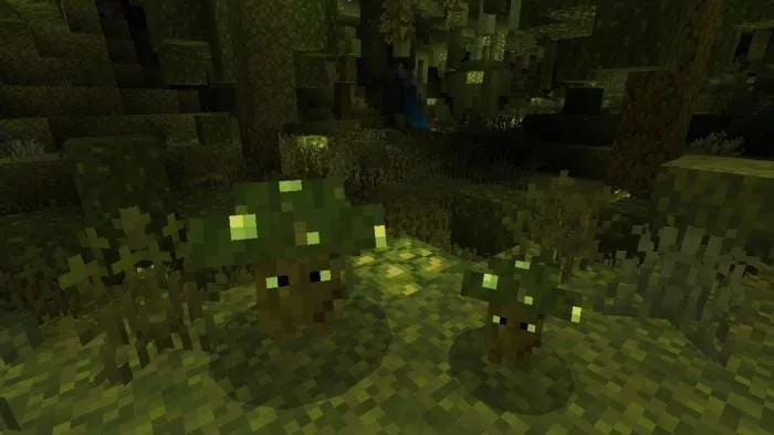 Моб машистый гриб