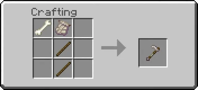Крафт призрачной мотыги