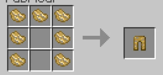 Крафт поножей