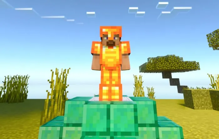 Стив в медной броне