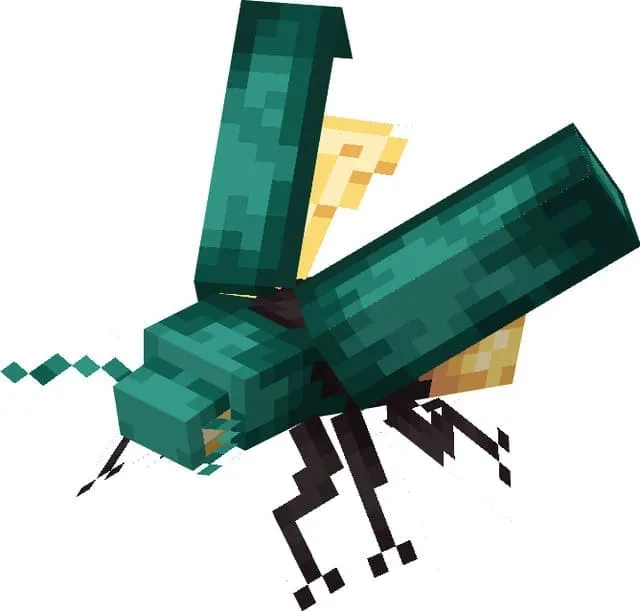 Моделька искаженного жука