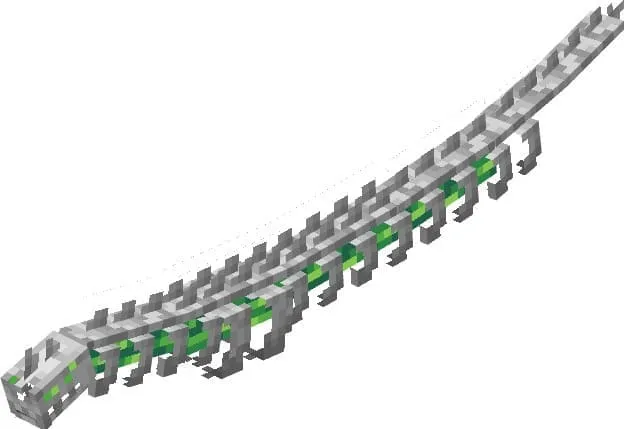 Моделька спинного змея