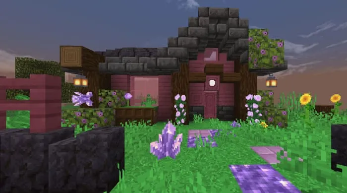 Дом с новыми текстурами