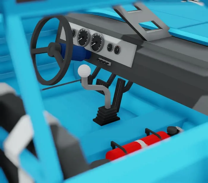 Коробка передач и руль