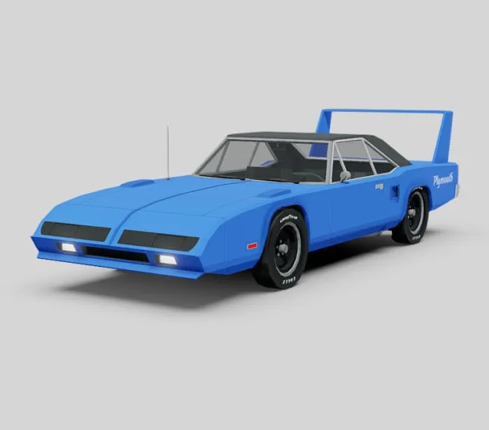 Мод: '70 Plymouth Superbird